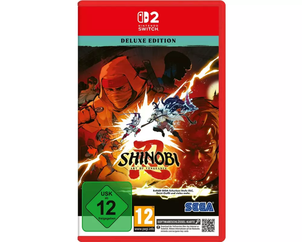 SEGA SHINOBI: Art of Vengeance DE (Switch 2) (DE) (Game-Key Card)