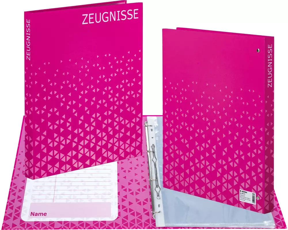 HERMA Zeugnis A4 Pink 1 Stück