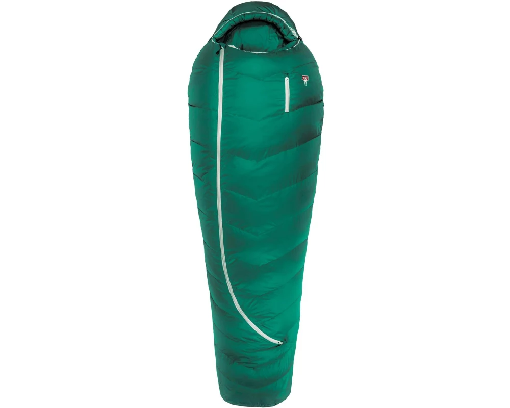 Grüezi Bag Schlafsack Biopod DownWool Subzero 185 Nylon, Pine Green