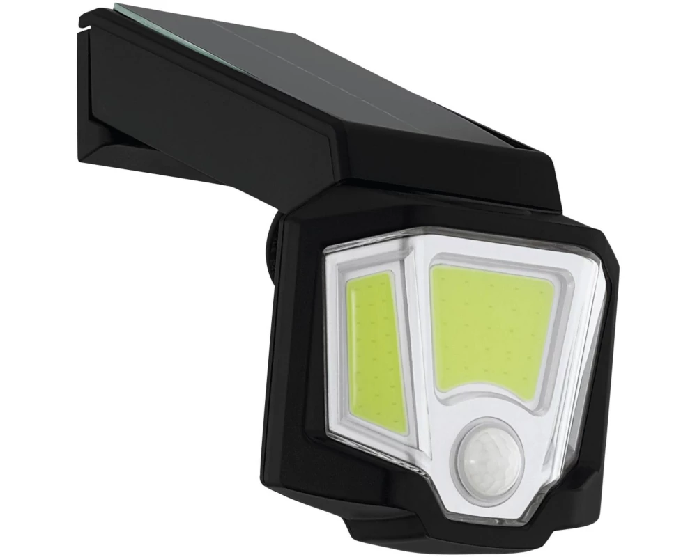 EGLO Leuchten Wandleuchte SOLAR 10 W, 6500K, Schwarz