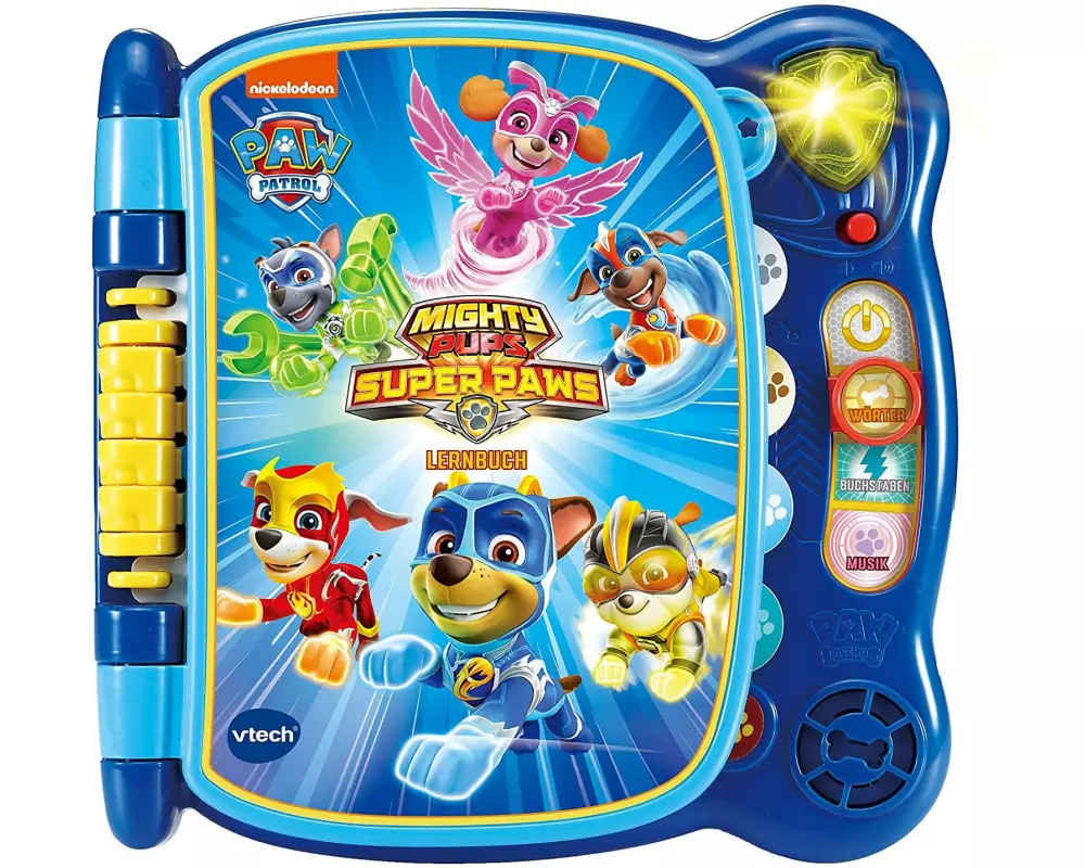 Vtech Lernbuch Mighty Pups Super Paws Blau