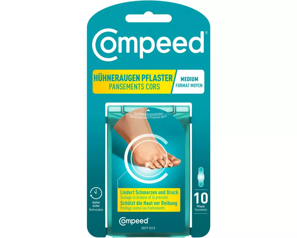 Compeed Hühneraugenpflaster Hydrokolloid-Technologie Medium