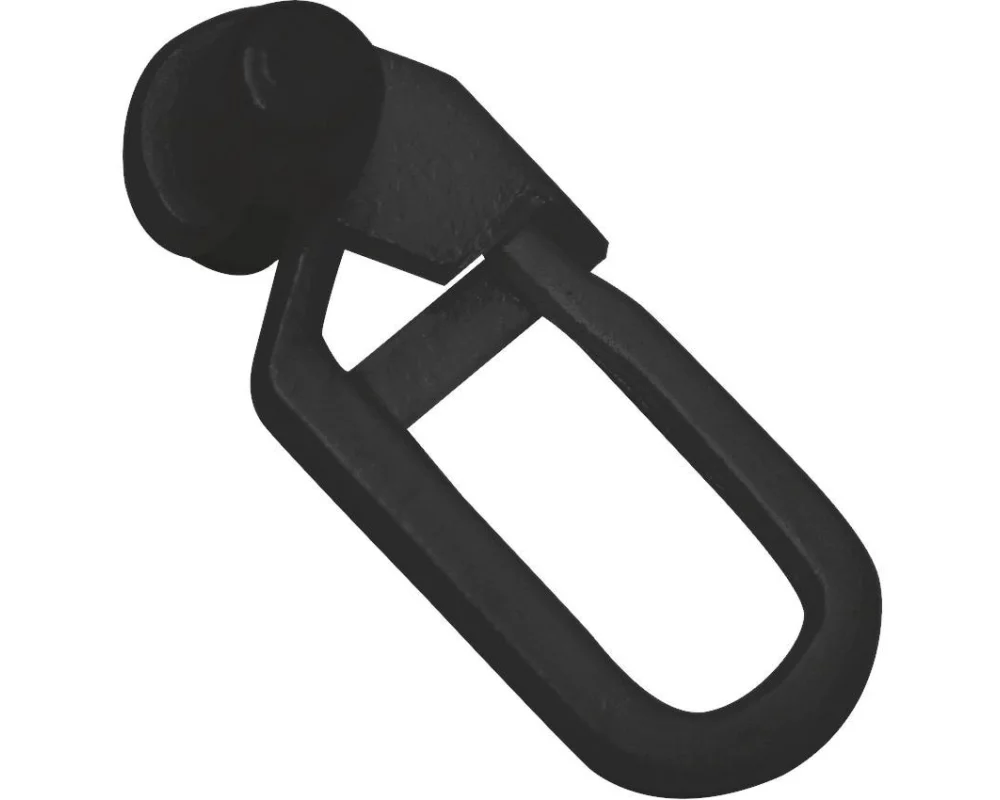 Gardinia Rollringe Thasos, 20-er Verpackung Schwarz