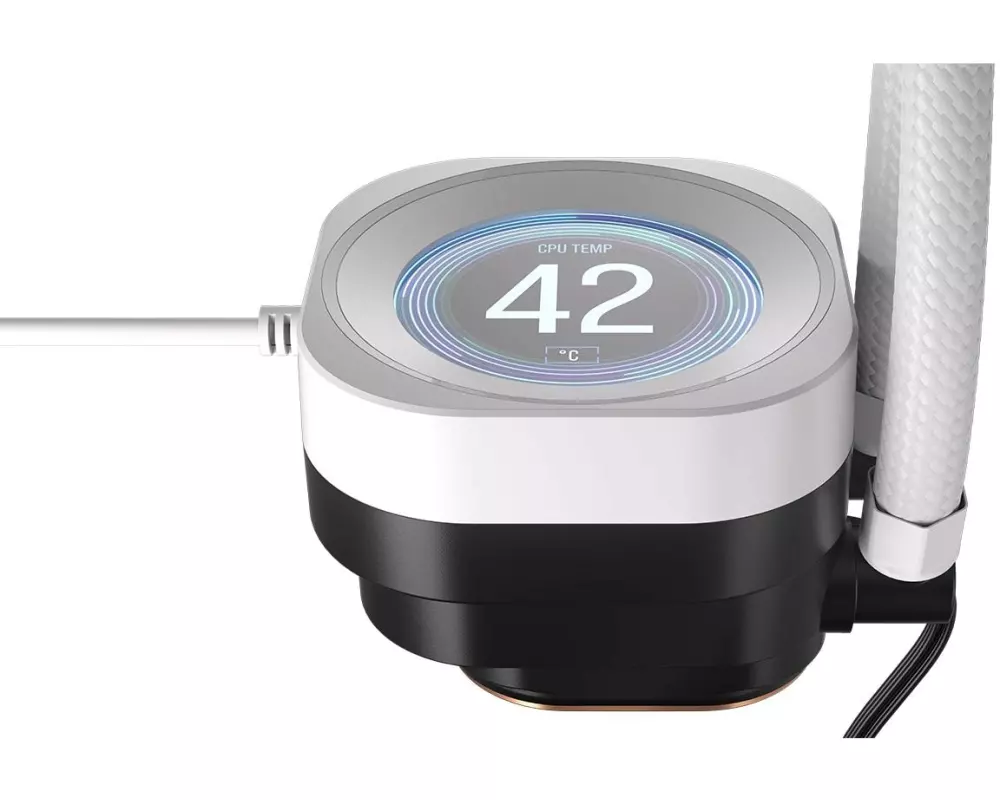 Corsair Zubehör Gehäuselüfter Nautilus RS LCD CPU Weiss