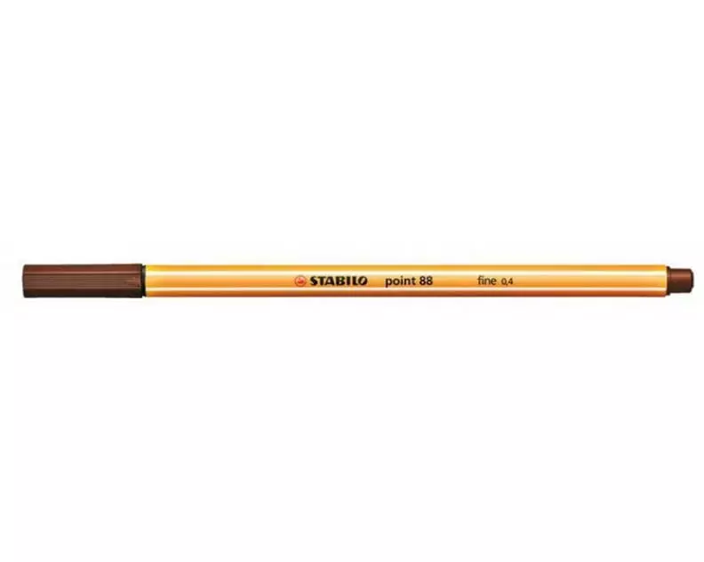 STABILO Fineliner point 88 0.4 mm, Braun