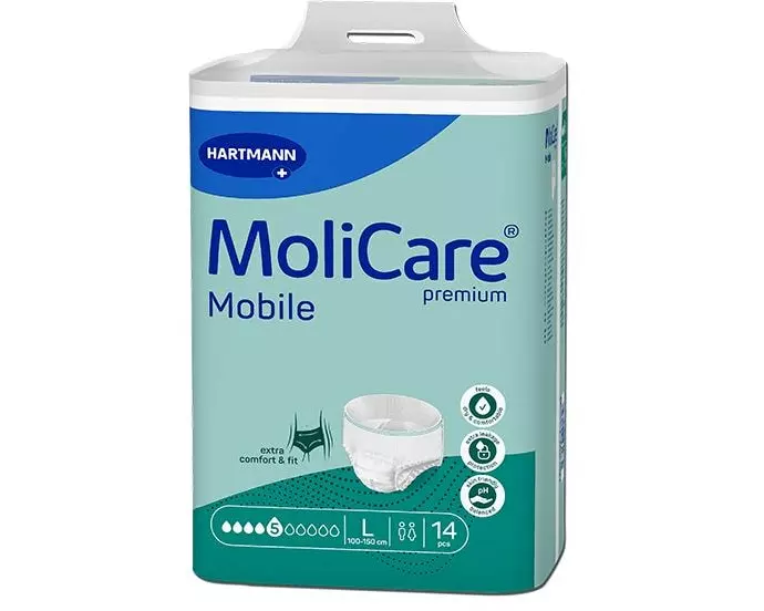 MoliCare Inkontinenz Einlagen Mobile 5 L 14 Stück