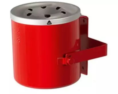 Verwo Wandascher EGRO 1 Rot/Silber