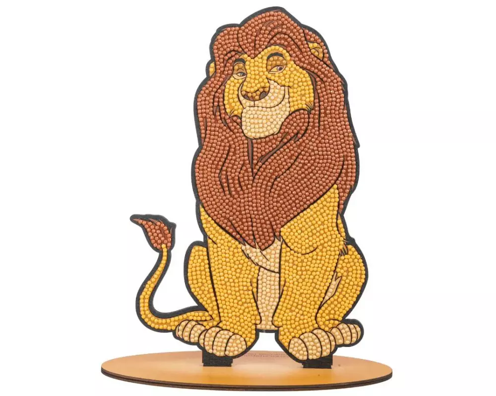 CRAFT Buddy Bastelset Mufasa Crystal Art XL Buddy