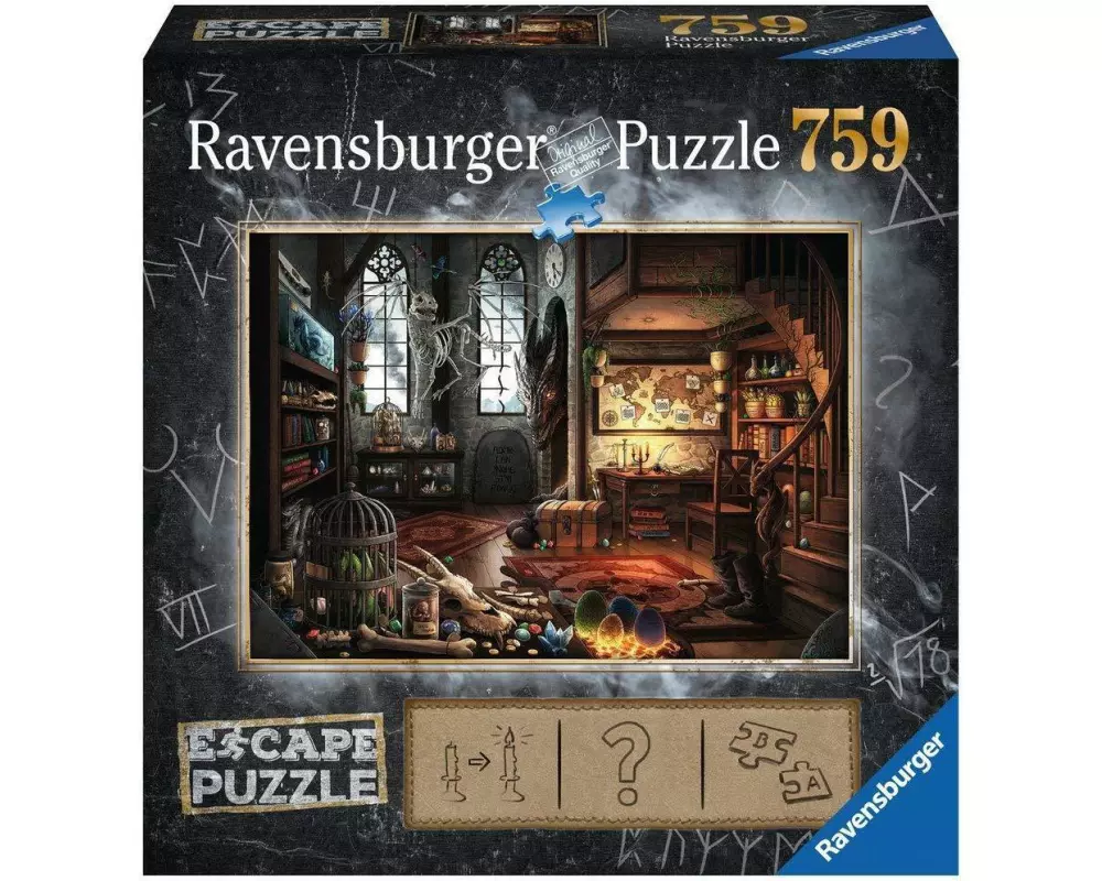 Ravensburger Puzzle Escape Drachen Labor