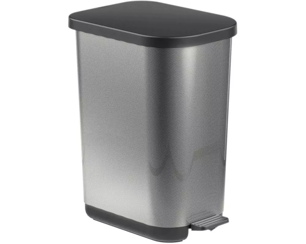 Rotho Treteimer Treteimer 35 l Orbe 35 l, Silber