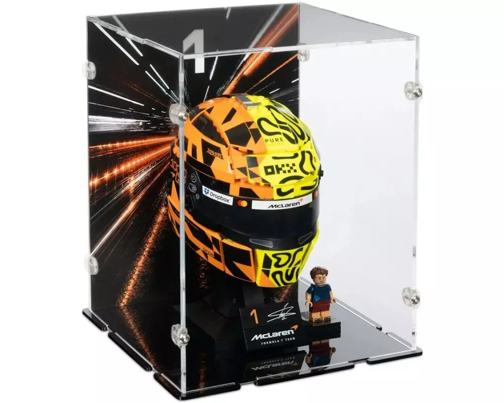 iDisplayit Acryl-Display LEGO 43023 Lando Norris Helm (Mit Bild)