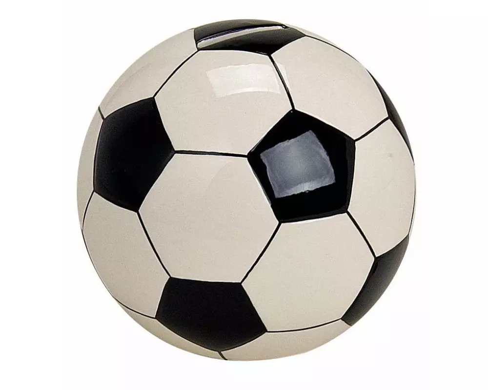 G. Wurm Spardose Fussball 13 cm