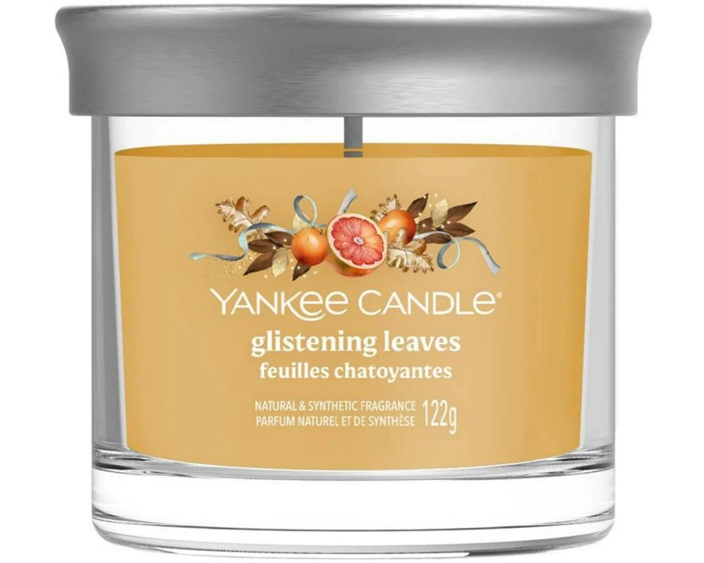 Yankee Candle Signature Duftkerze Glistening Leaves Small Tumbler