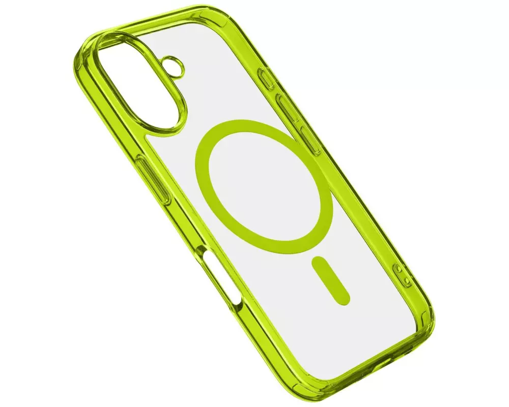 Cellular Line Back Cover Iconic iPhone 16 Lime