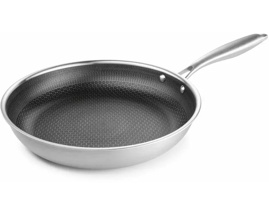 BRATmaxx Bratpfanne Silber 24 cm