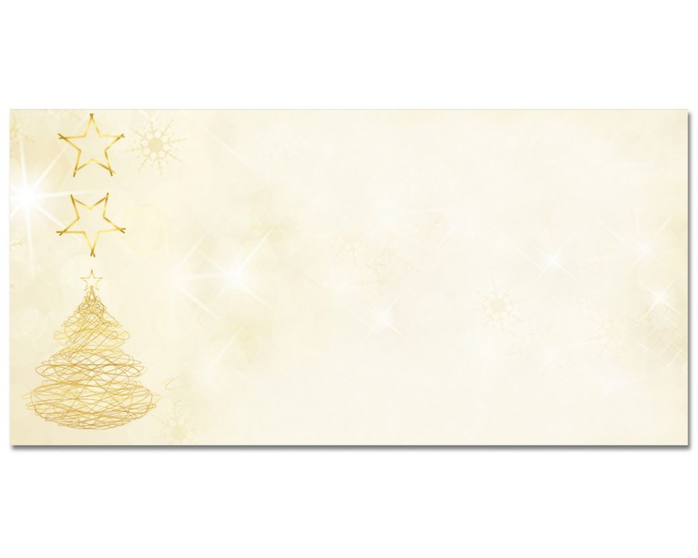 SIGEL Weihnachts-Umschlag Graceful DU083 Christmas, DIN lang 50 Stück