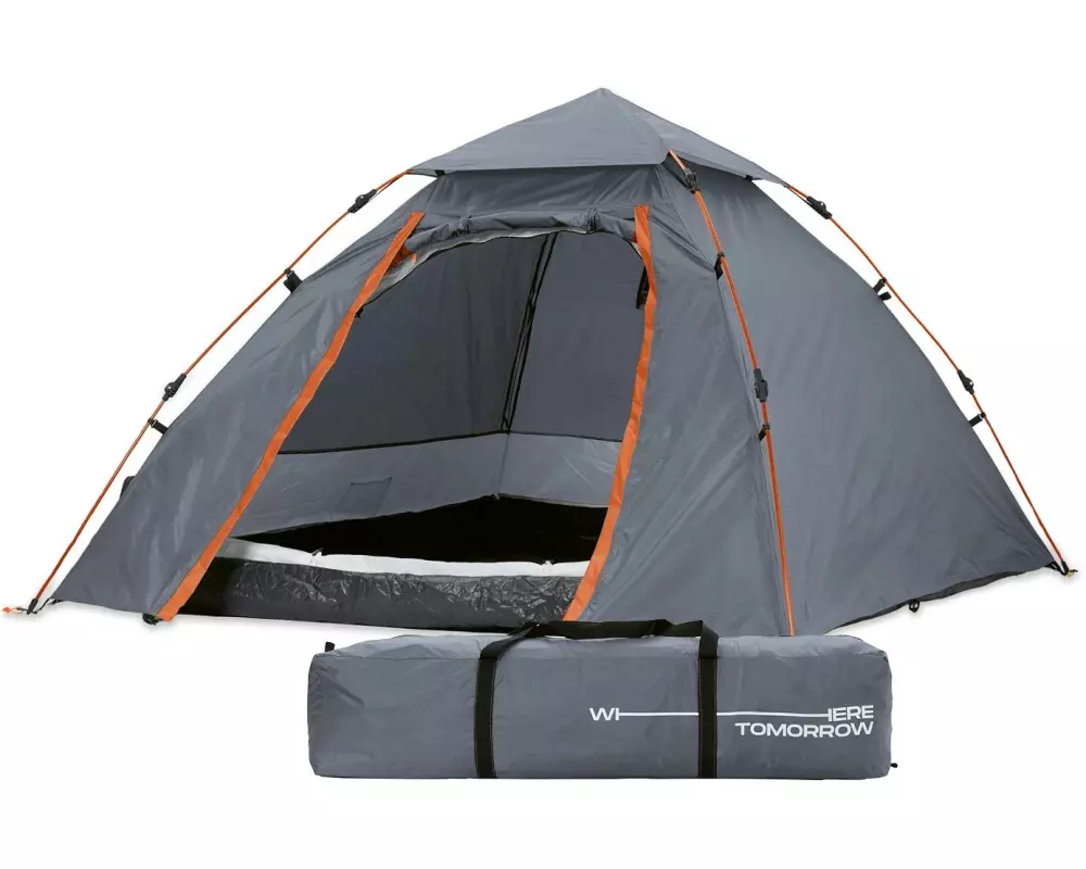 Where tomorrow Kuppelzelt 3 Personen - Grau
