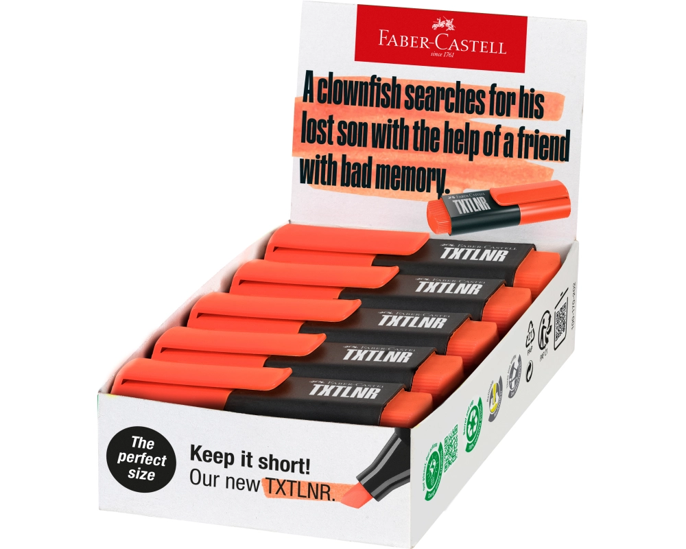 FABER-CASTELL Textmarker TXTLNR SF 154215 orange