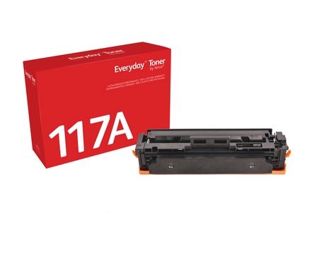 Everyday Black Toner by compatible with HP 117A (W2070A), Standard capacity. Black toner page yield: 1000 pages, Printing colours: Black, Quantity per pack: 1 pc(s)