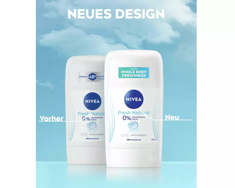 NIVEA Fresh Natural Deo Stick Female 50 ml