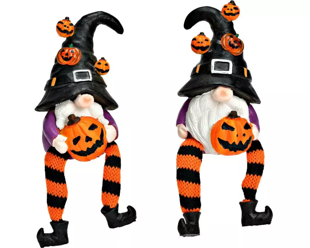 G. Wurm Halloweenfigur Wichtel 1 Stück, assortiert