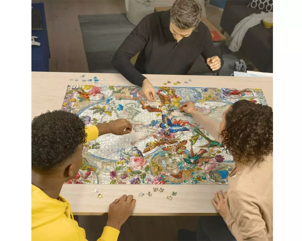 Ravensburger Puzzle Weltkarte mit Schmetterlingen 3000 Teile