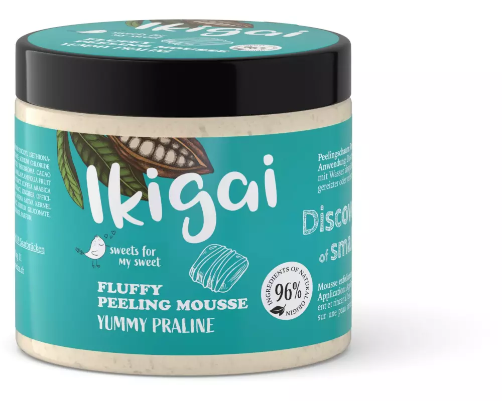 Ikigai Peeling Fluffy Peeling Mousse Yummy Praline 165 g
