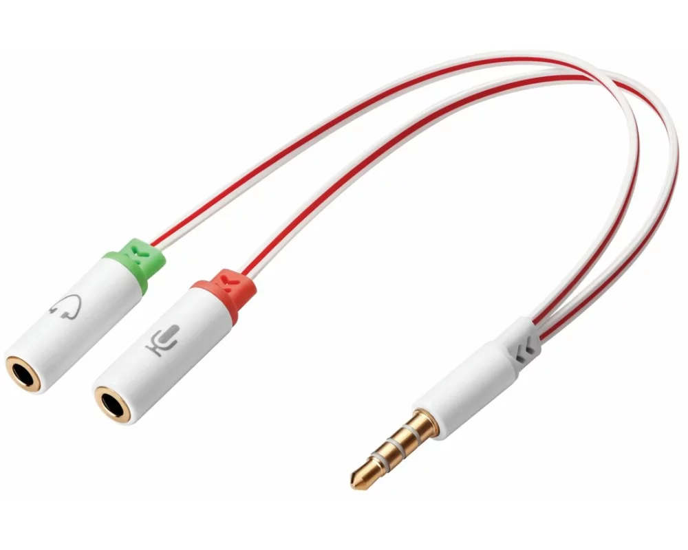 Sandberg Headset Converter, Dual - Single, 3,5mm, M-F