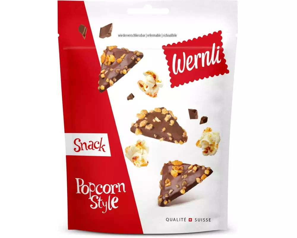 Wernli Guetzli Popcorn Style Snack 80 g