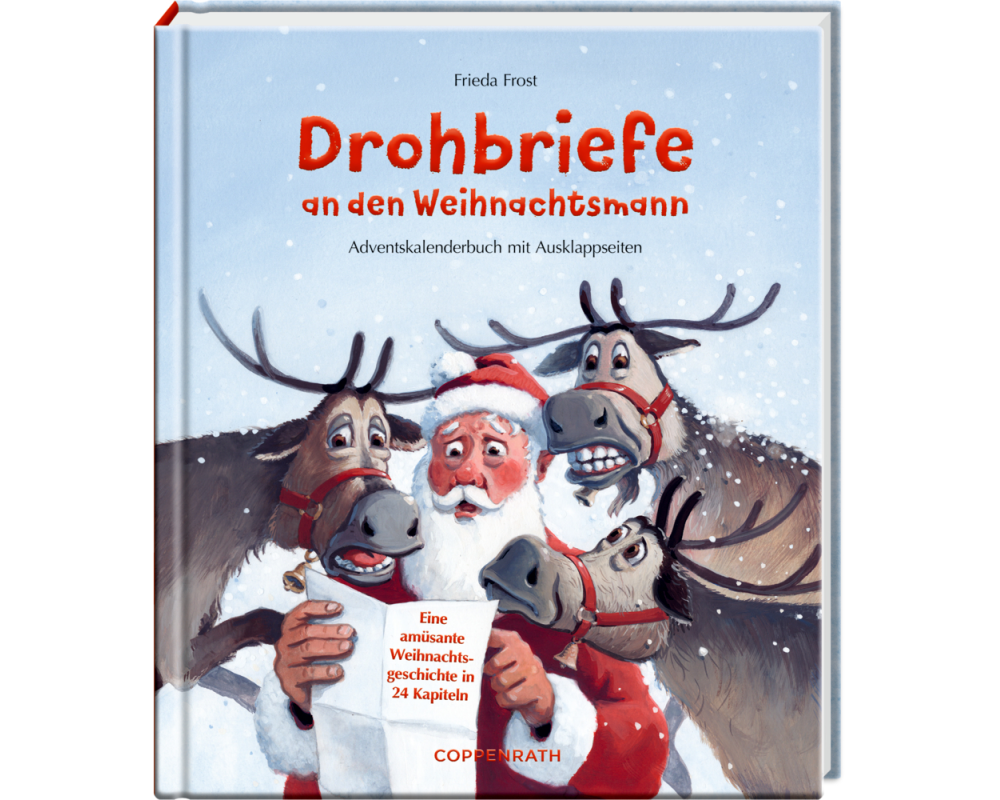 COPPENRATH Adventskalenderbuch 64542 Drohbriefe an den Weihnachtsm