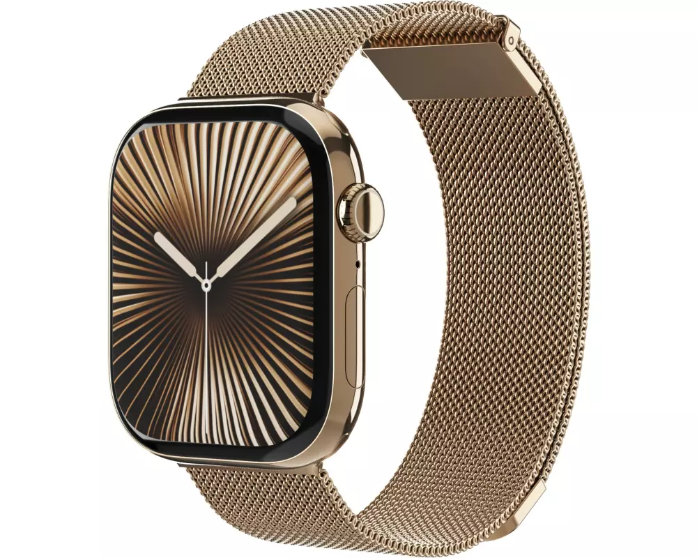Vonmählen Armband Milanese Loop 2 Apple Watch 44/45/46/49 mm Gold