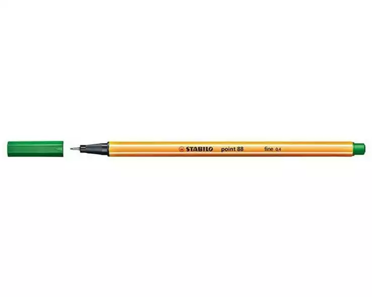 STABILO Fineliner point 88 10 Stück, Grün