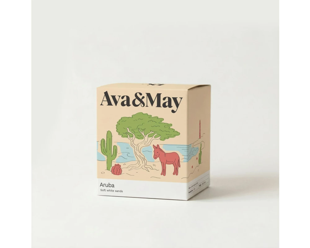 AVA & MAY Duftkerze Aruba 550 g