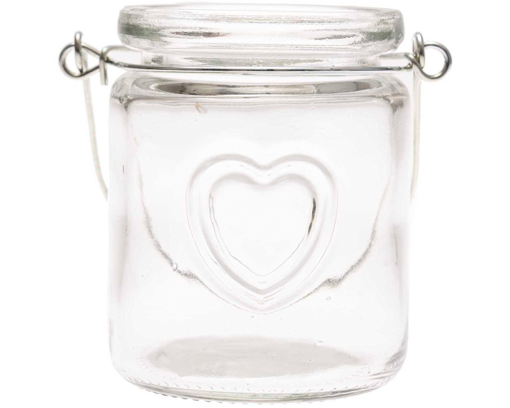 RICO DESIGN Aufbewahrungsglas 8.7cm 7040.27.84 klar 8.7cm