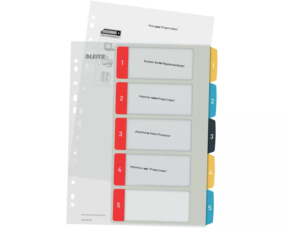 Leitz Register Leitz Cosy 1-5