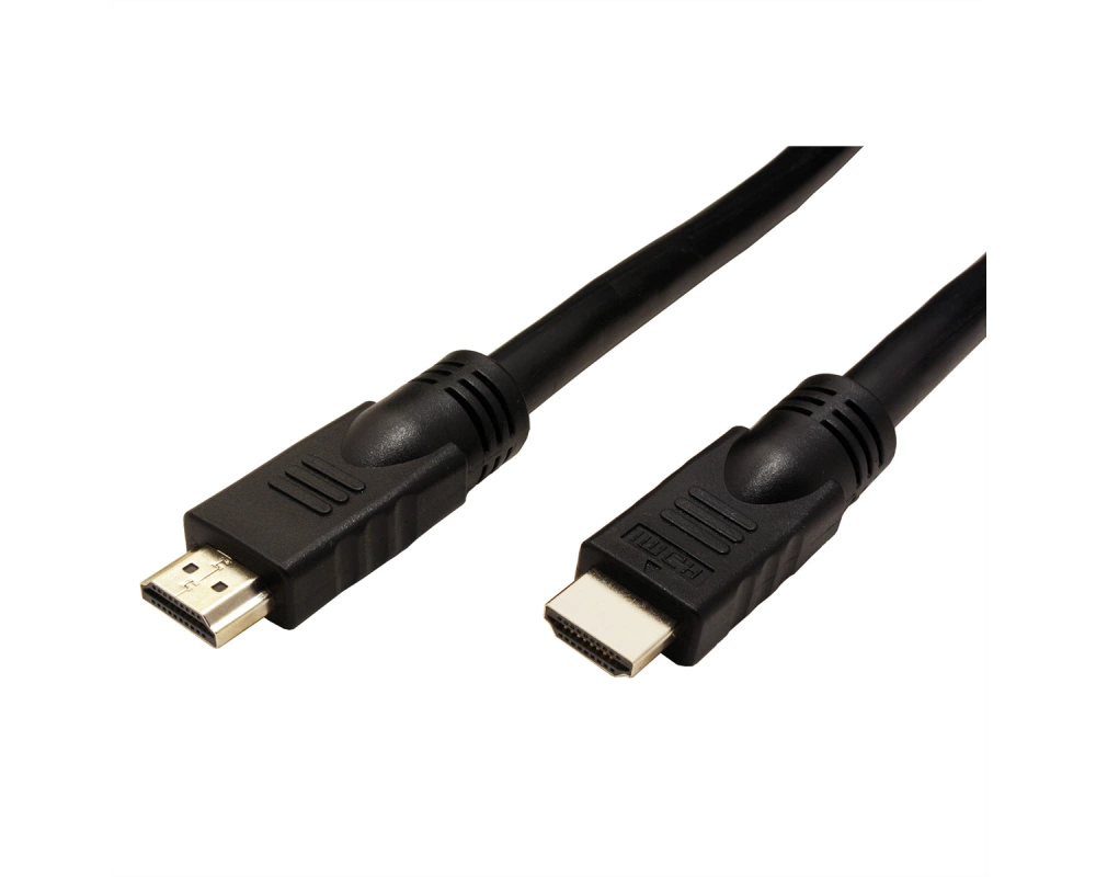 ROLINE UHD HDMI 4K Kabel, mit Repeater, 10 m