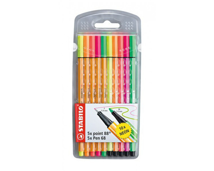 STABILO Point 88/Pen 68 01108868 10er Etui