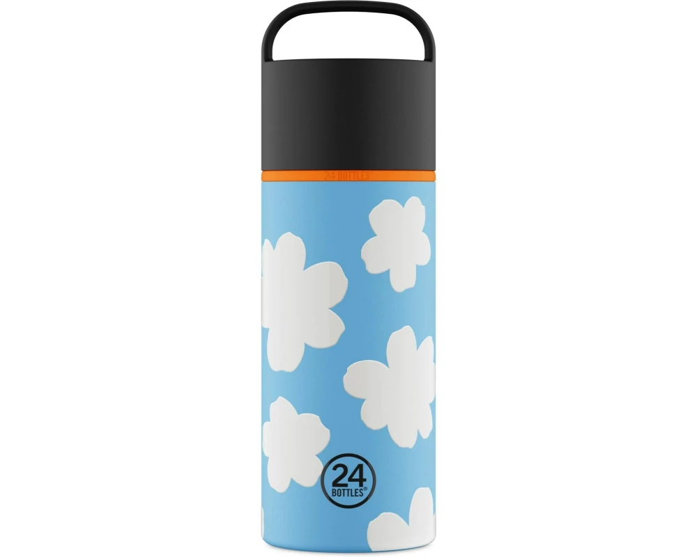 24Bottles Thermosflasche Spin Bottle Daydreaming 730 ml, Blau/Weiss