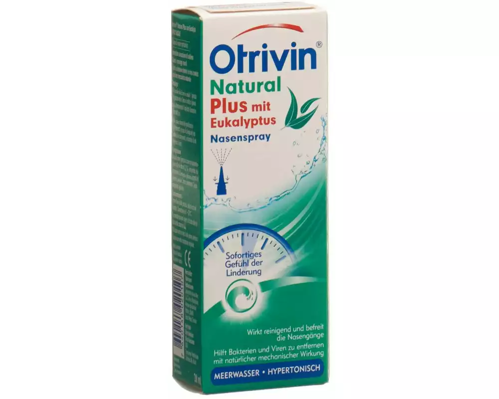 Otrivin Nasenspray Natural Plus mit Eukalyptus 20 ml