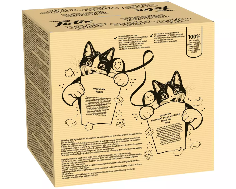 Felix Megapack Party Mix Seaside und Original, 16 x 60 g