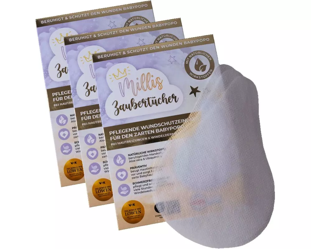 Millis Windeleinlagen Zaubertücher 3 x 25 Stück