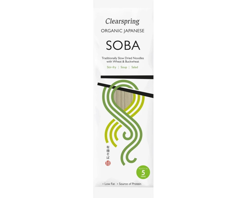 Clearspring Teigwaren Bio Japanische Soba-Nudeln 200 g