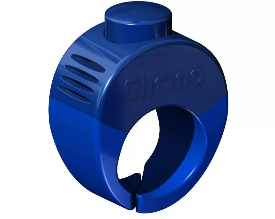 Clicino Hundeclicker Ring Blau, M
