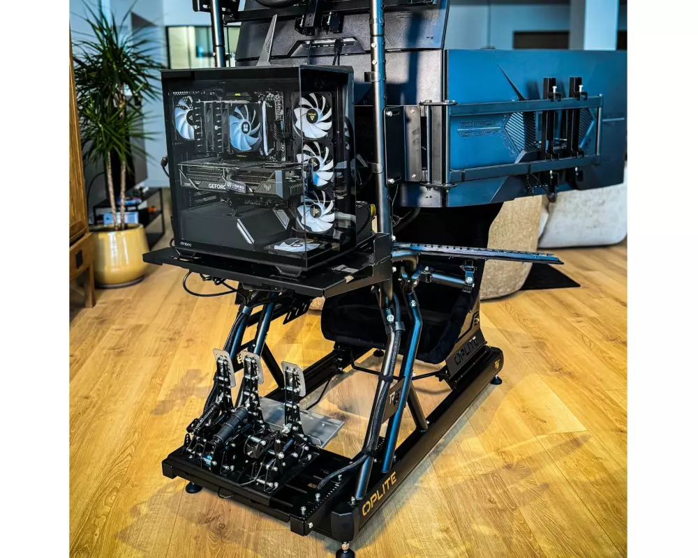 Oplite R8 CPU Holder Stahl Schwarz