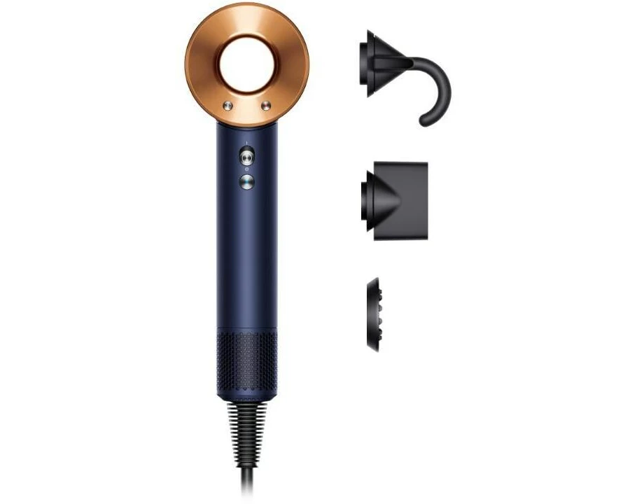 Dyson Supersonic Straight+Wavy Nightblue/Copper