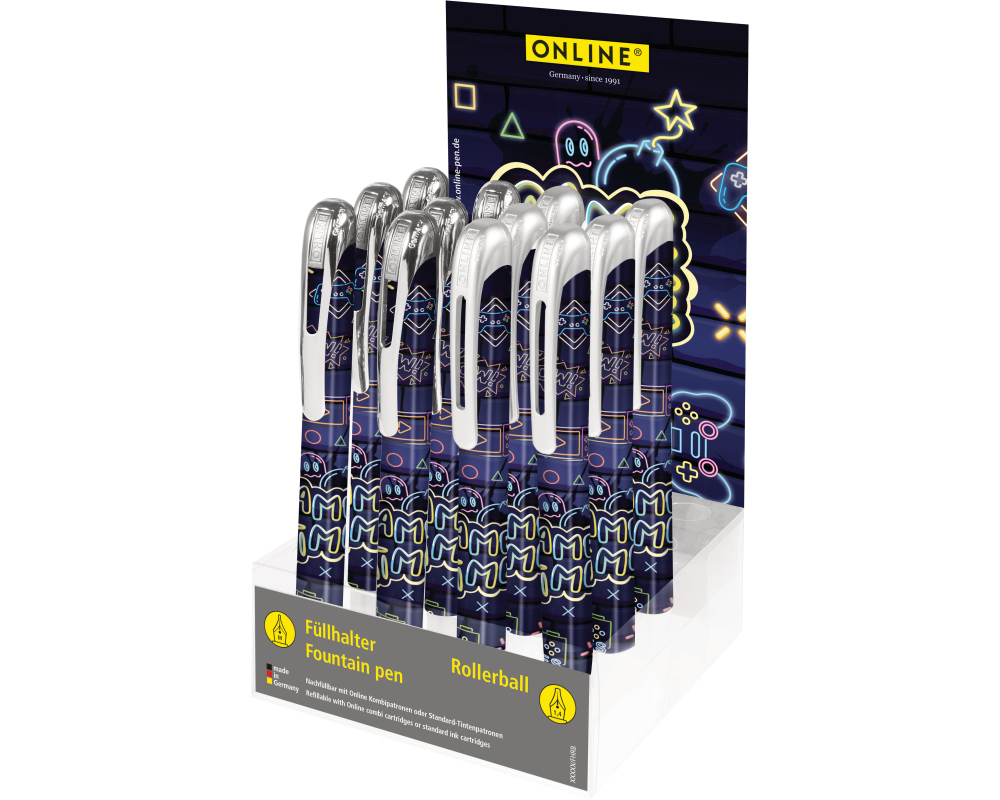 ONLINE Display College Schreibgeräte 08399/12 Game Time, assortiert 12 Stück