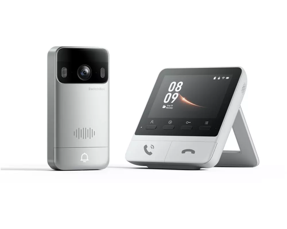 SwitchBot Videotürklingel Space Gray 2K-Ultra-HD