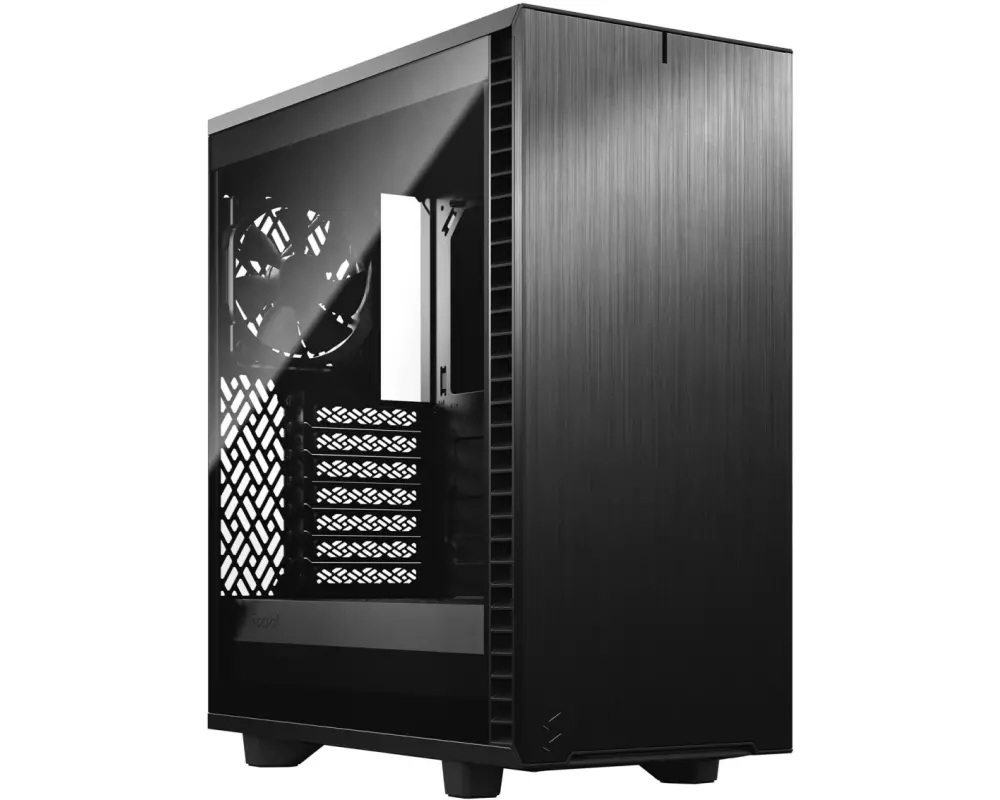 Fractal Design PC-Gehäuse Define 7 Compact Light TG Schwarz
