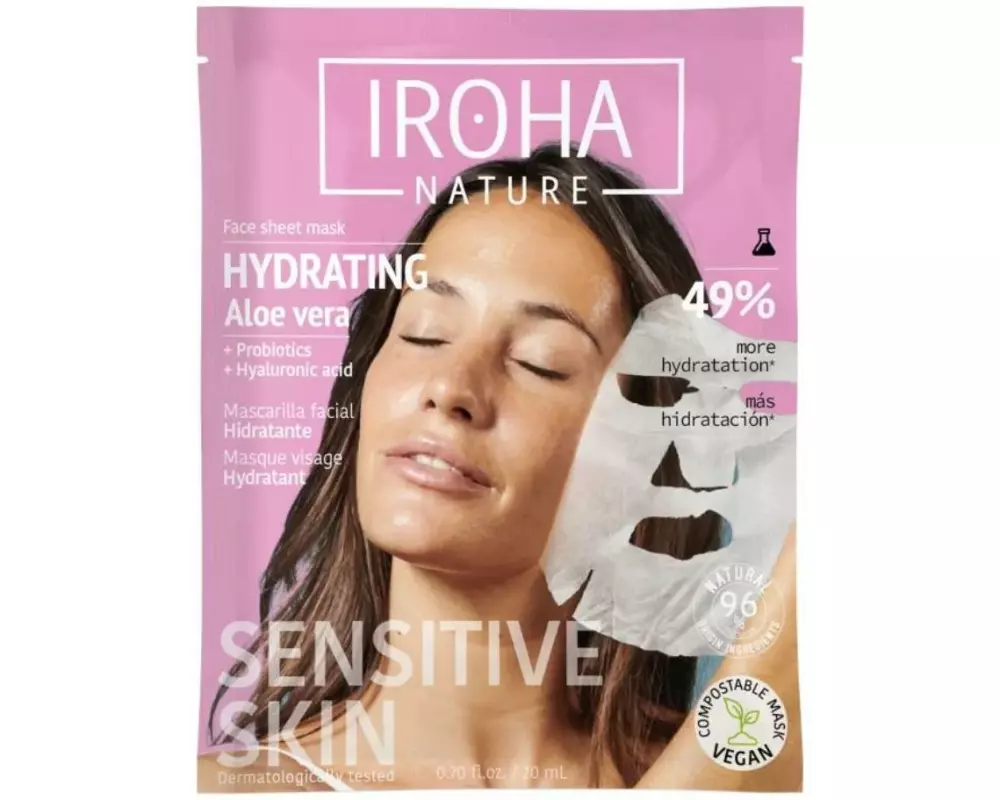 iroha Tissu Maske Aloe Vera 20 ml