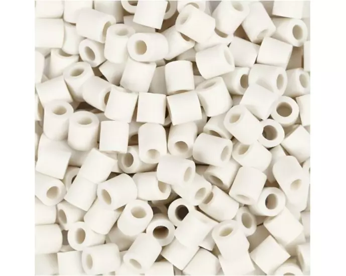 Creativ Company Bio Bügelperlen Nabbi 3000 Stück, Weiss